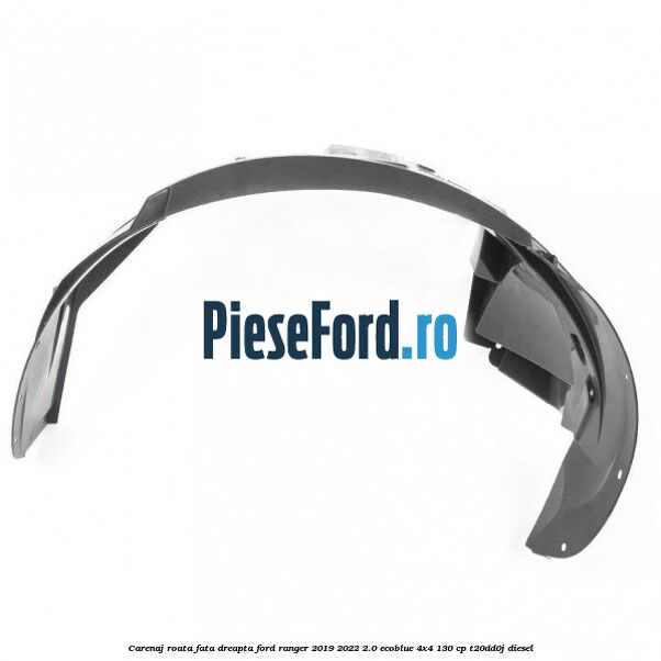 Carenaj roata fata dreapta Ford Ranger 2019-2022 2.0 EcoBlue 4x4 130 cp T20DD0J diesel