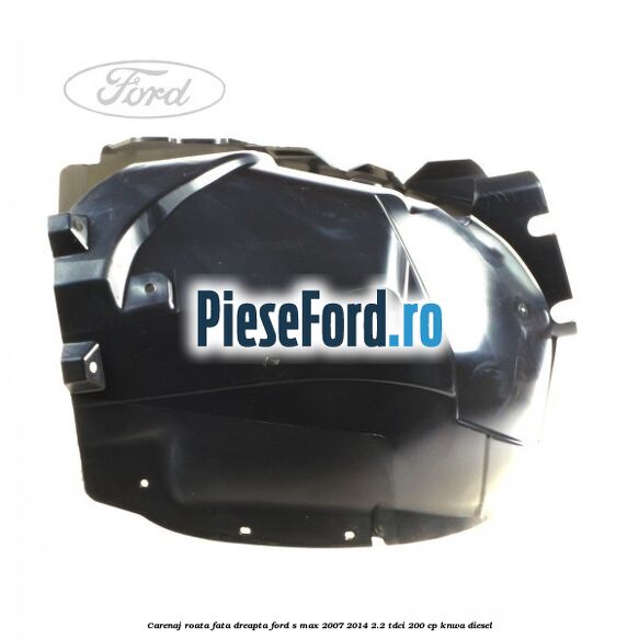 Carenaj roata fata dreapta Ford S-Max 2007-2014 2.2 TDCi 200 cp KNWA diesel