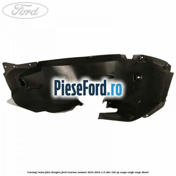 Carenaj roata fata dreapta Ford Tourneo Connect 2013-2018 1.5 TDCi 120 cp XWGA, XWGB, XWGC diesel