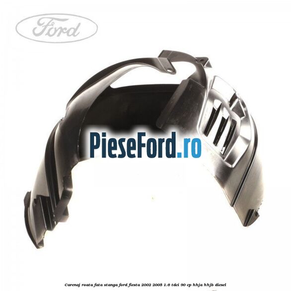 Carenaj roata fata stanga Ford Fiesta 2002-2005 1.6 TDCi 90 cp Carenaj roata fata stanga Ford Fiesta 2002-2005 1.6 TDCi 90 cp HHJA, HHJB diesel