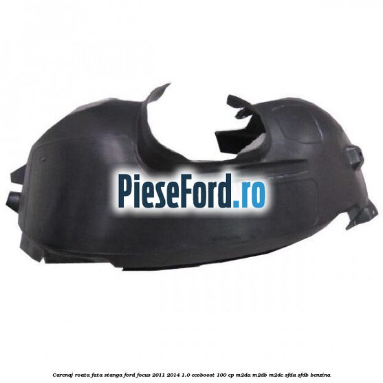 Carenaj roata fata stanga Ford Focus 2011-2014 1.0 EcoBoost 100 cp M2DA, M2DB, M2DC, SFDA, SFDB benzina