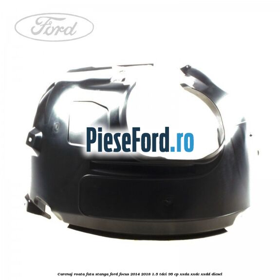 Carenaj roata fata stanga Ford Focus 2014-2018 1.5 TDCi 95 cp XXDA, XXDC, XXDD diesel