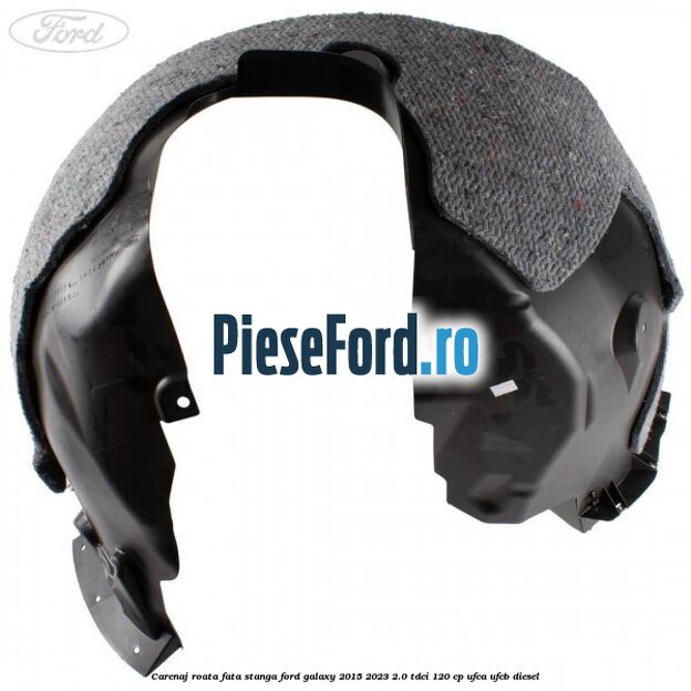 Carenaj roata fata stanga Ford Galaxy 2015-2023 2.0 TDCi 120 cp UFCA, UFCB diesel