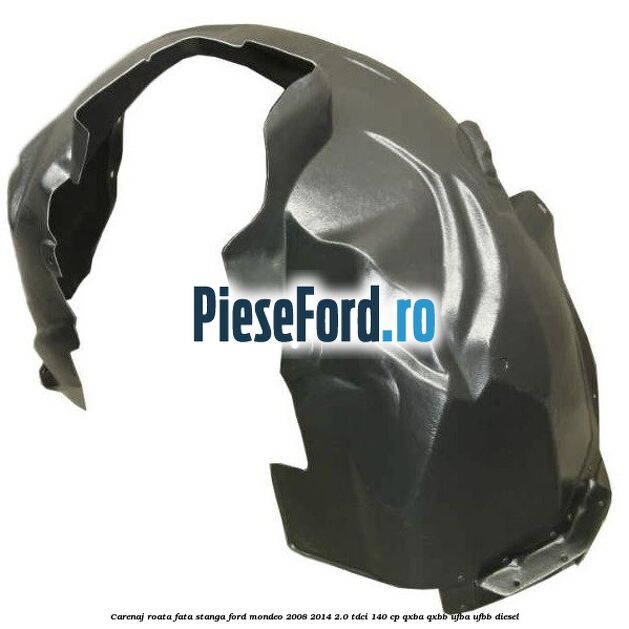 Carenaj roata fata stanga Ford Mondeo 2008-2014 2.0 TDCi 140 cp QXBA, QXBB, UFBA, UFBB diesel