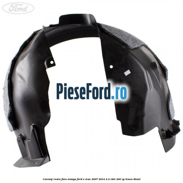 Carenaj roata fata stanga Ford S-Max 2007-2014 2.2 TDCi 200 cp KNWA diesel