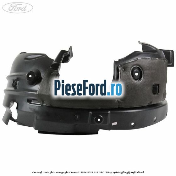 Carenaj roata fata stanga Ford Transit 2014-2018 2.2 TDCi 125 cp CY14, CYF5, CYFG, USF6 diesel