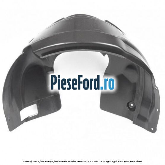 Carenaj roata fata stanga Ford Transit Courier 2019-2023 1.5 TDCi 75 cp UGCA, UGCB, XUCC, XUCD, XUCE diesel