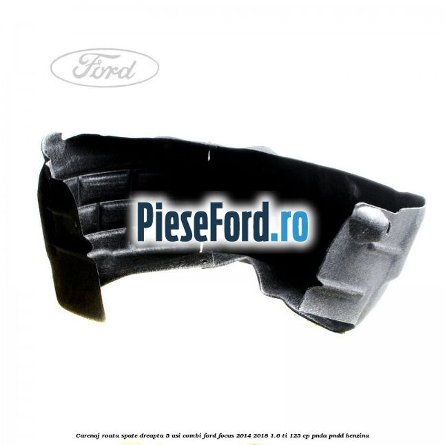 Carenaj roata spate dreapta 5 usi combi Ford Focus 2014-2018 1.6 Ti 125 cp PNDA, PNDD benzina