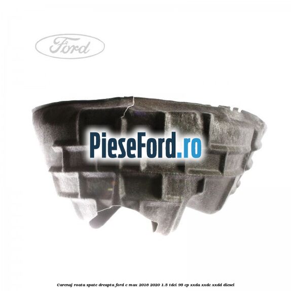Carenaj roata spate dreapta Ford C-Max 2016-2020 1.5 TDCi 95 cp XXDA, XXDC, XXDD diesel