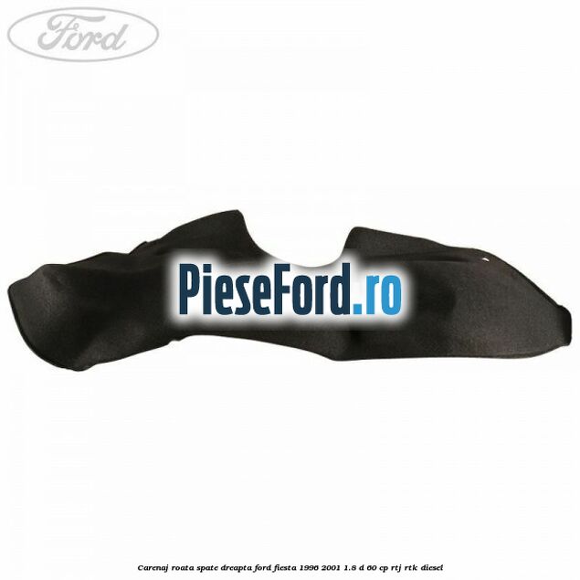 Carenaj roata spate dreapta Ford Fiesta 1996-2001 1.8 D 60 cp RTJ, RTK diesel