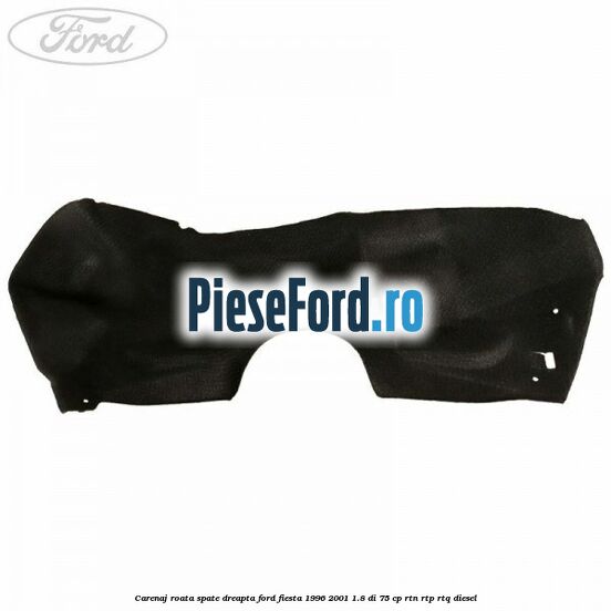 Carenaj roata spate dreapta Ford Fiesta 1996-2001 1.8 DI 75 cp RTN, RTP, RTQ diesel