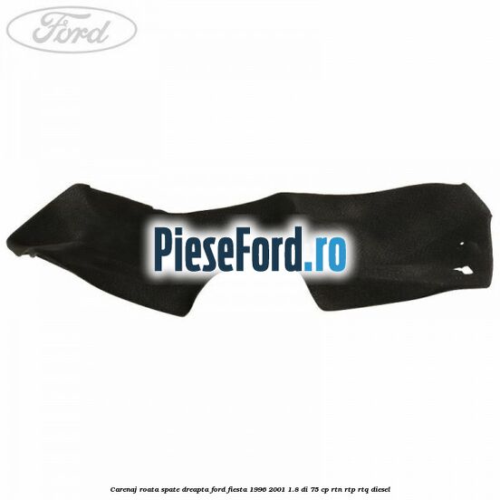 Carenaj roata spate dreapta Ford Fiesta 1996-2001 1.8 DI 75 cp RTN, RTP, RTQ diesel