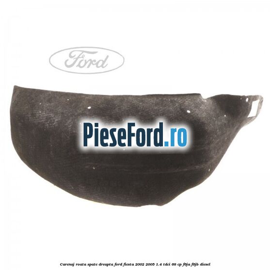 Carenaj roata spate dreapta Ford Fiesta 2002-2005 1.4 TDCi 68 cp Carenaj roata spate dreapta Ford Fiesta 2002-2005 1.4 TDCi 68 cp F6JA, F6JB diesel