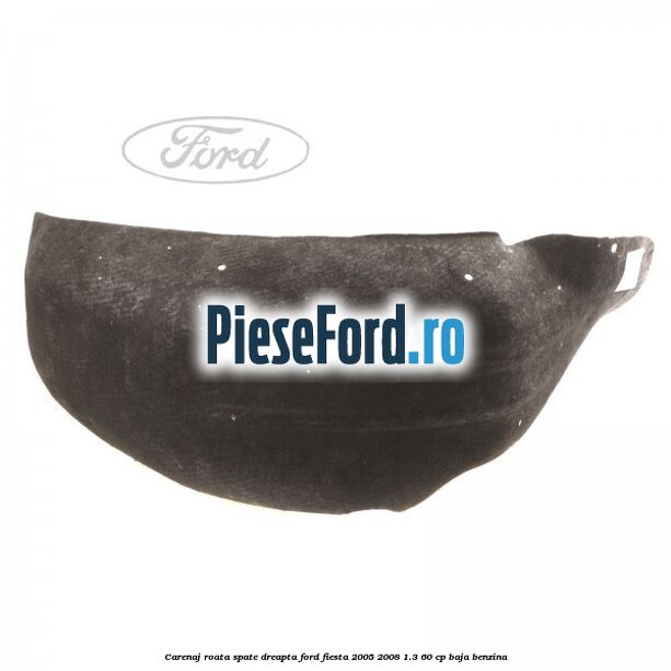 Carenaj roata spate dreapta Ford Fiesta 2005-2008 1.3 60 cp BAJA benzina