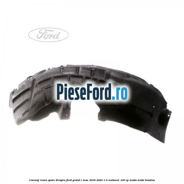 Carenaj roata spate dreapta Ford Grand C-Max 2016-2020 1.0 EcoBoost 100 cp M2DA, M2DC benzina