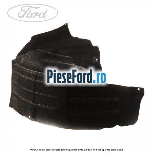 Carenaj roata spate dreapta Ford Kuga 2008-2012 2.0 TDCi 4x4 136 cp G6DG, UKDA diesel