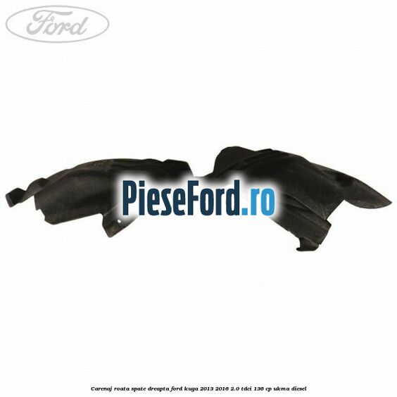 Carenaj roata spate dreapta Ford Kuga 2013-2016 2.0 TDCi 136 cp UKMA diesel
