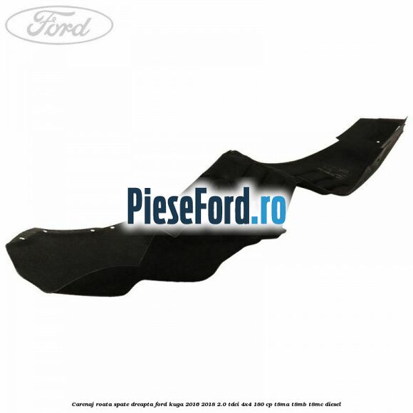 Carenaj roata spate dreapta Ford Kuga 2016-2018 2.0 TDCi 4x4 180 cp T8MA, T8MB, T8MC diesel