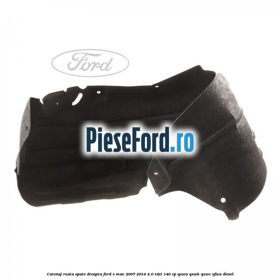 Carenaj roata spate dreapta Ford S-Max 2007-2014 2.0 TDCi 140 cp QXWA, QXWB, QXWC, UFWA diesel