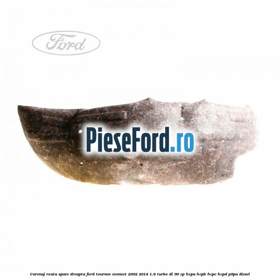 Carenaj roata spate dreapta Ford Tourneo Connect 2002-2014 1.8 Turbo Di 90 cp HCPA, HCPB, HCPC, HCPD, P9PA diesel