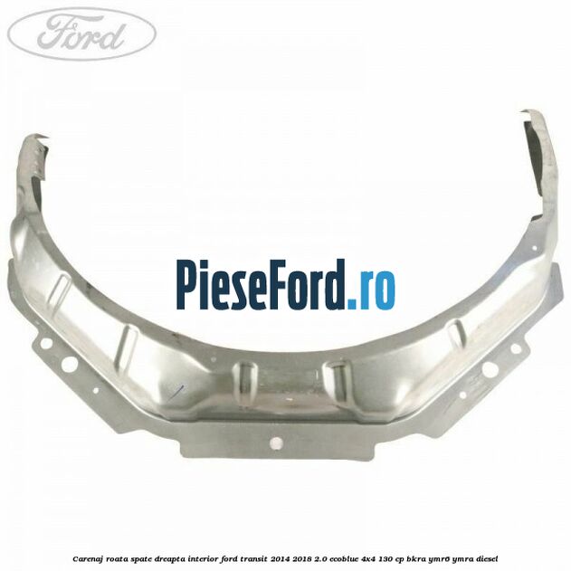 Carenaj roata spate dreapta interior Ford Transit 2014-2018 2.0 EcoBlue 4x4 130 cp Carenaj roata spate dreapta interior Ford Transit 2014-2018 2.0 EcoBlue 4x4 130 cp BKRA, YMR6, YMRA diesel