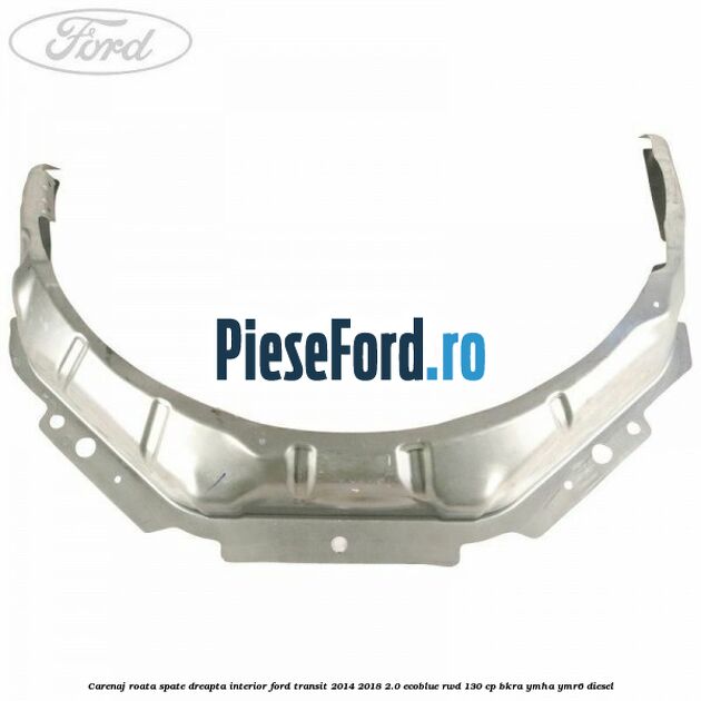 Carenaj roata spate dreapta interior Ford Transit 2014-2018 2.0 EcoBlue RWD 130 cp Carenaj roata spate dreapta interior Ford Transit 2014-2018 2.0 EcoBlue RWD 130 cp BKRA, YMHA, YMR6 diesel