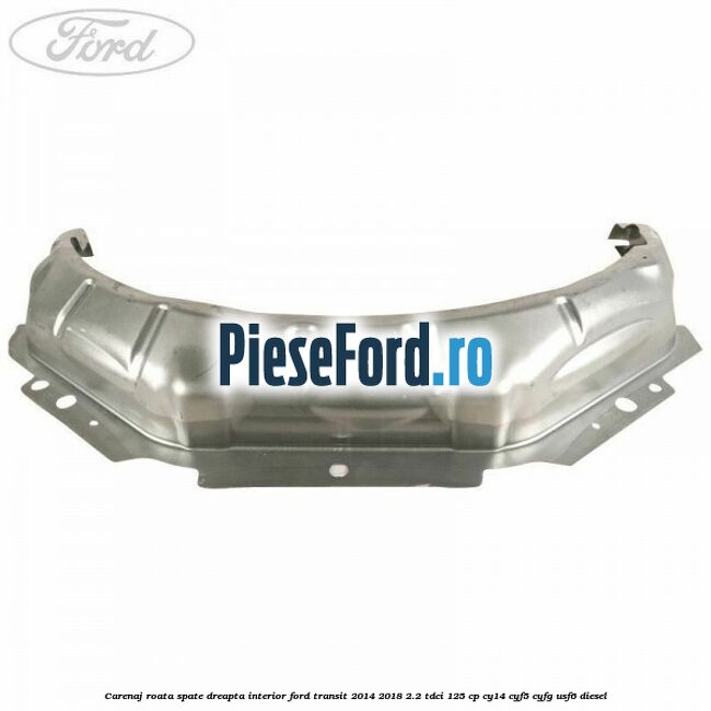 Carenaj roata spate dreapta interior Ford Transit 2014-2018 2.2 TDCi 125 cp CY14, CYF5, CYFG, USF6 diesel