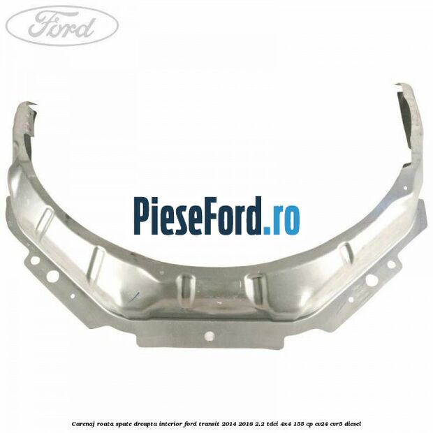 Carenaj roata spate dreapta interior Ford Transit 2014-2018 2.2 TDCi 4x4 155 cp CV24, CVR5 diesel