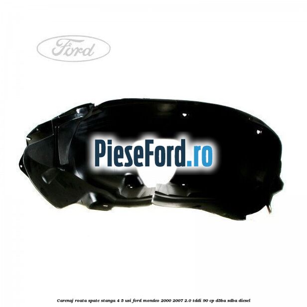 Carenaj roata spate stanga 4/5 usi Ford Mondeo 2000-2007 2.0 TDDI 90 cp D5BA, SDBA diesel