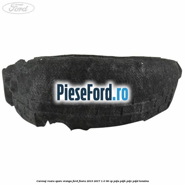 Carenaj roata spate stanga Ford Fiesta 2013-2017 1.0 80 cp P4JA, P4JB, P4JC, P4JD benzina