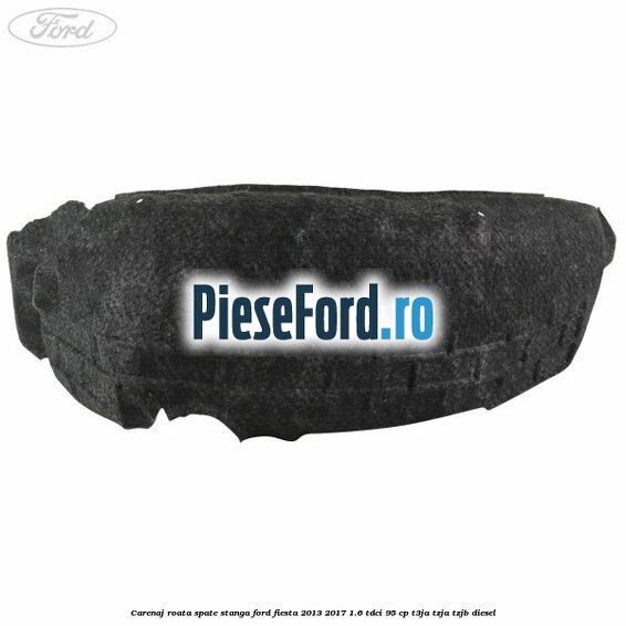 Carenaj roata spate stanga Ford Fiesta 2013-2017 1.6 TDCi 95 cp T3JA, TZJA, TZJB diesel