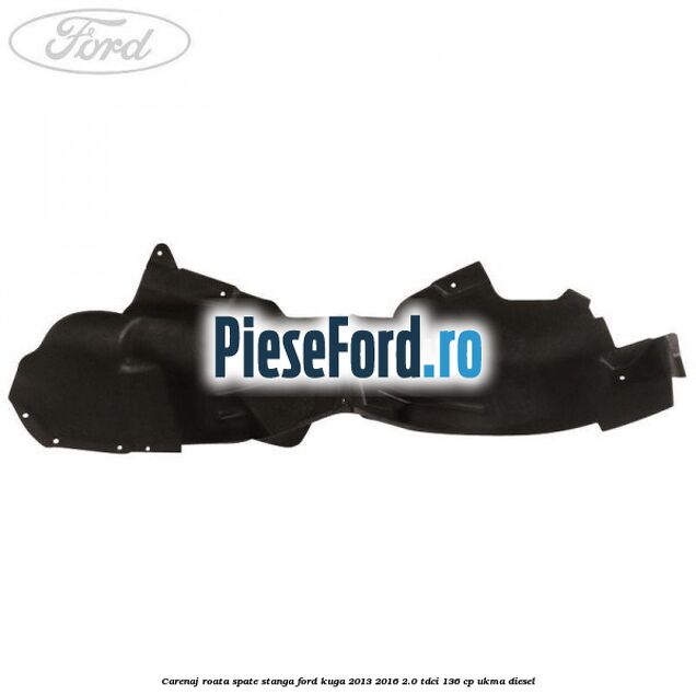 Carenaj roata spate stanga Ford Kuga 2013-2016 2.0 TDCi 136 cp UKMA diesel