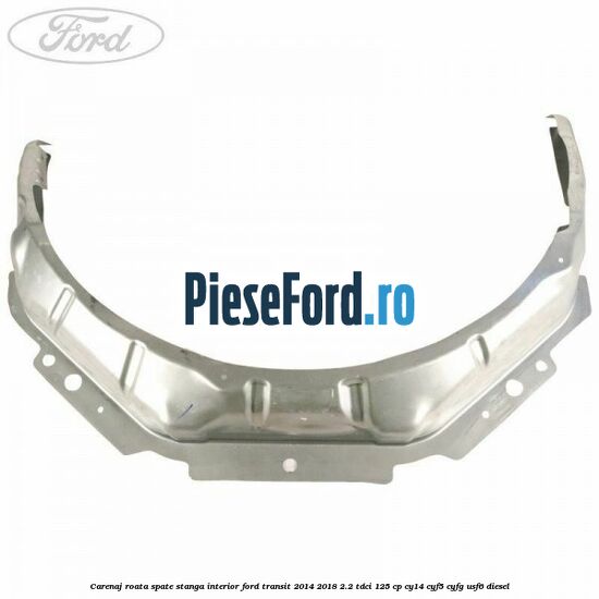 Carenaj roata spate stanga interior Ford Transit 2014-2018 2.2 TDCi 125 cp CY14, CYF5, CYFG, USF6 diesel