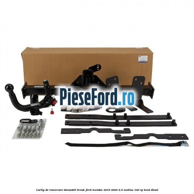 Carlig de remorcare detasabil break Ford Mondeo 2019-2023 2.0 EcoBlue 120 cp BCCD diesel