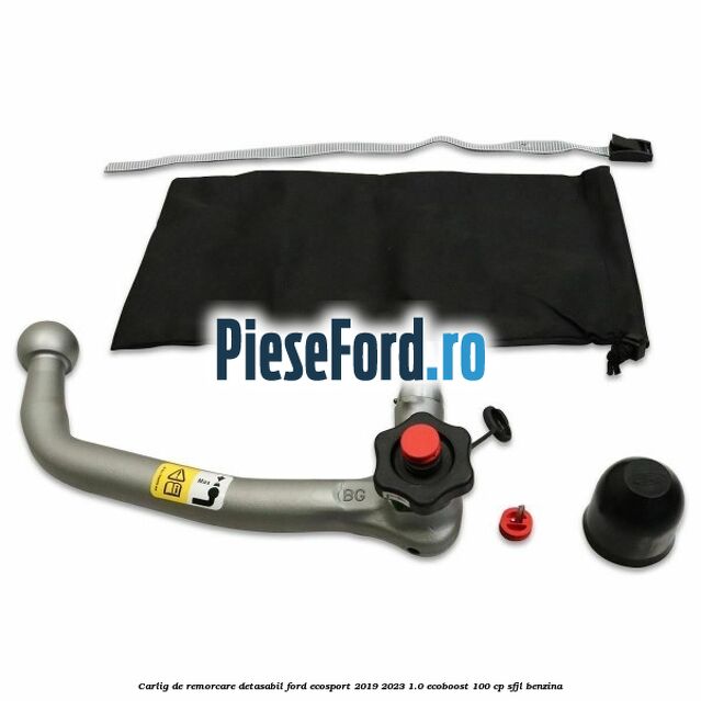 Carlig de remorcare detasabil Ford EcoSport 2019-2023 1.0 EcoBoost 100 cp Carlig de remorcare detasabil Ford EcoSport 2019-2023 1.0 EcoBoost 100 cp SFJL benzina