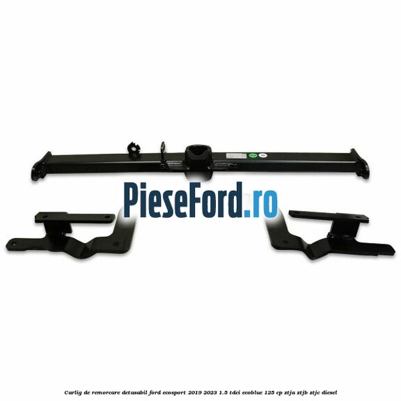 Carlig de remorcare detasabil Ford EcoSport 2019-2023 1.5 TDCi EcoBlue 125 cp ZTJA, ZTJB, ZTJC diesel