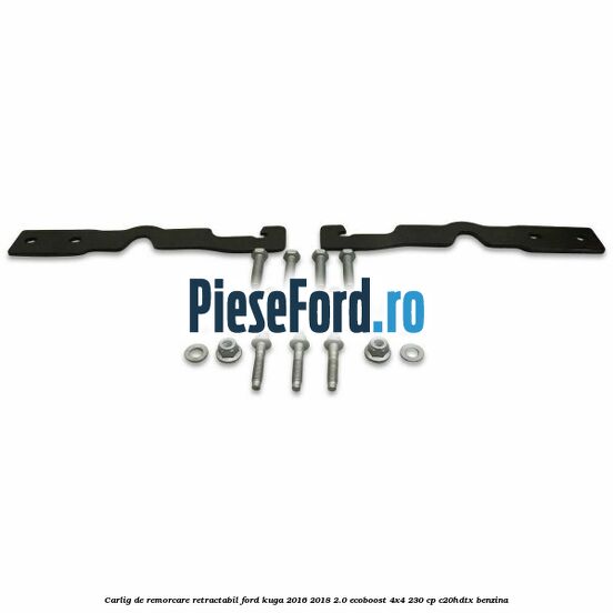 Carlig de remorcare retractabil Ford Kuga 2016-2018 2.0 EcoBoost 4x4 230 cp C20HDTX benzina
