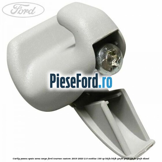 Carlig panou spate zona cargo Ford Tourneo Custom 2019-2023 2.0 EcoBlue 130 cp BKFA, BKFB, YMF6, YMFA, YMFB, YMFS diesel