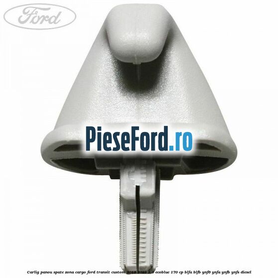 Carlig panou spate zona cargo Ford Transit Custom 2019-2023 2.0 EcoBlue 170 cp Carlig panou spate zona cargo Ford Transit Custom 2019-2023 2.0 EcoBlue 170 cp BLFA, BLFB, YNF6, YNFA, YNFB, YNFS diesel