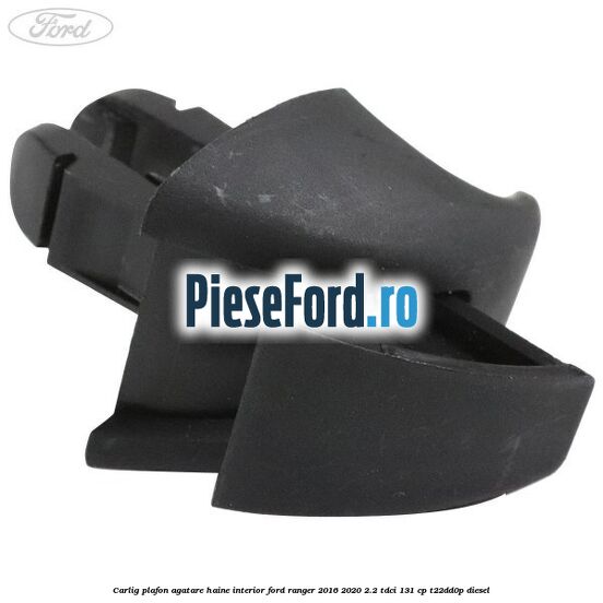 Carlig plafon agatare haine interior Ford Ranger 2016-2020 2.2 TDCi 131 cp T22DD0P diesel