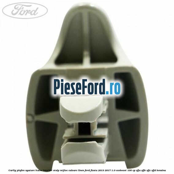 Carlig plafon agatare haine interior stalp mijloc culoare linen Ford Fiesta 2013-2017 1.0 EcoBoost 100 cp Carlig plafon agatare haine interior stalp mijloc culoare linen Ford Fiesta 2013-2017 1.0 EcoBoost 100 cp SFJA, SFJB, SFJC, SFJD benzina