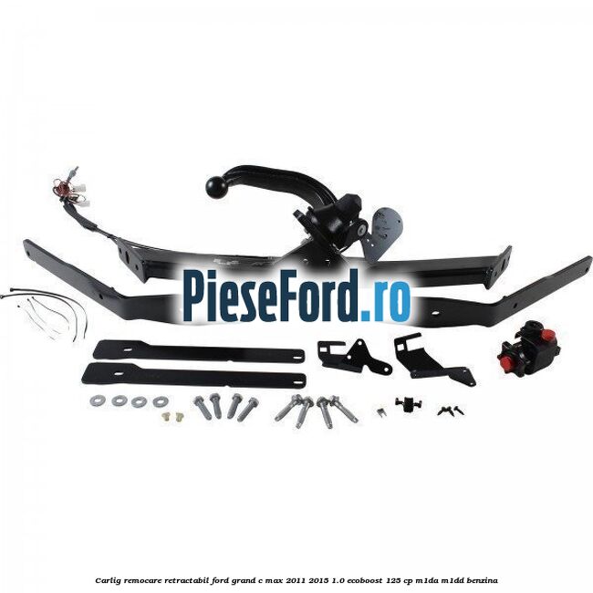 Carlig remocare retractabil Ford Grand C-Max 2011-2015 1.0 EcoBoost 125 cp