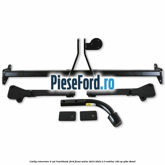 Carlig remorcare 5 usi hatchback Ford Focus Active 2019-2023 2.0 EcoBlue 150 cp YLDA diesel