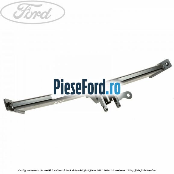 Carlig remorcare detasabil 5 usi hatchback detasabil Ford Focus 2011-2014 1.6 EcoBoost 182 cp JTDA, JTDB benzina