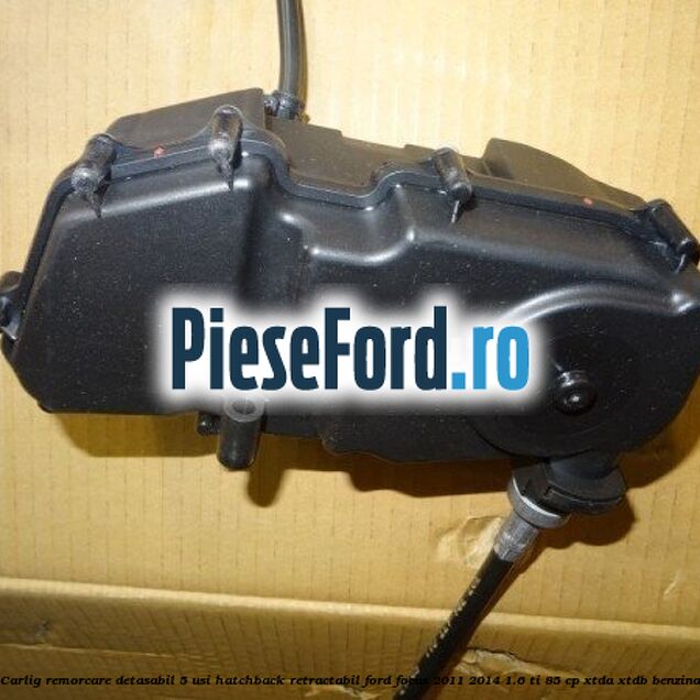 Carlig remorcare detasabil 5 usi hatchback retractabil Ford Focus 2011-2014 1.6 Ti 85 cp XTDA, XTDB benzina