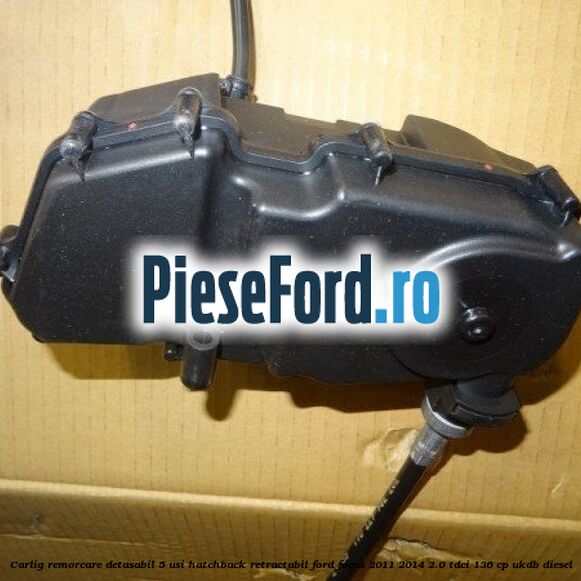 Carlig remorcare detasabil 5 usi hatchback retractabil Ford Focus 2011-2014 2.0 TDCi 136 cp UKDB diesel