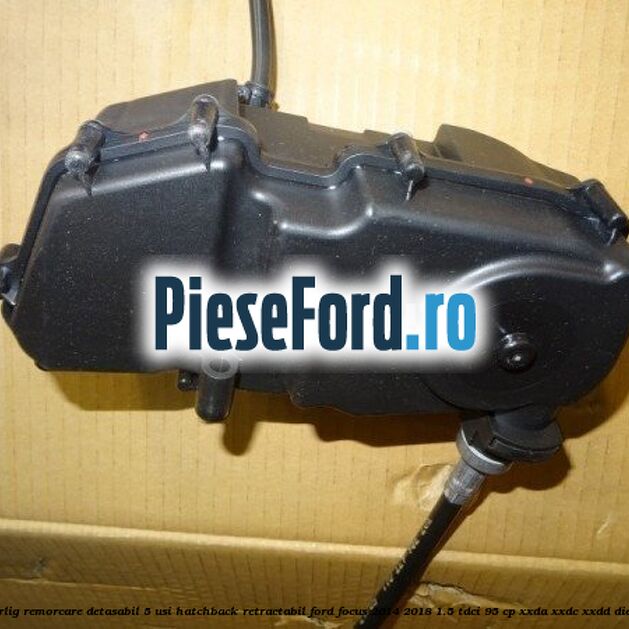 Carlig remorcare detasabil 5 usi hatchback retractabil Ford Focus 2014-2018 1.5 TDCi 95 cp XXDA, XXDC, XXDD diesel