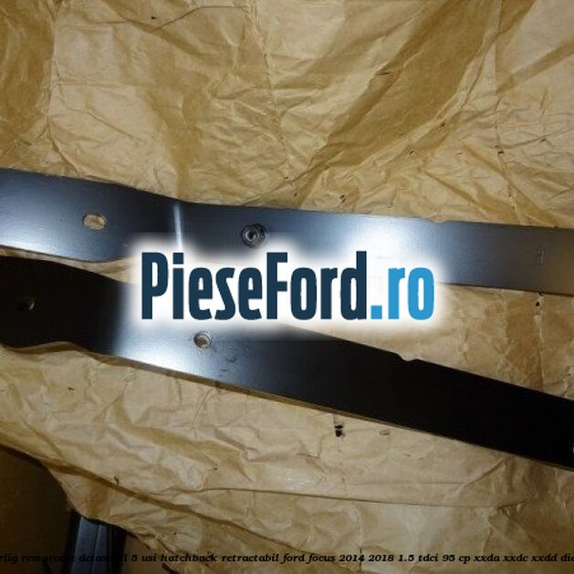 Carlig remorcare detasabil 5 usi hatchback retractabil Ford Focus 2014-2018 1.5 TDCi 95 cp XXDA, XXDC, XXDD diesel
