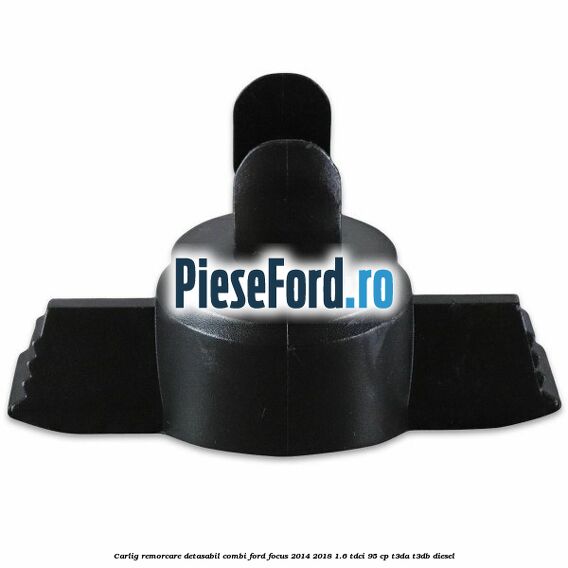 Carlig remorcare detasabil combi Ford Focus 2014-2018 1.6 TDCi 95 cp T3DA, T3DB diesel