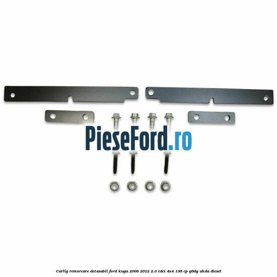 Carlig remorcare detasabil Ford Kuga 2008-2012 2.0 TDCi 4x4 136 cp G6DG, UKDA diesel